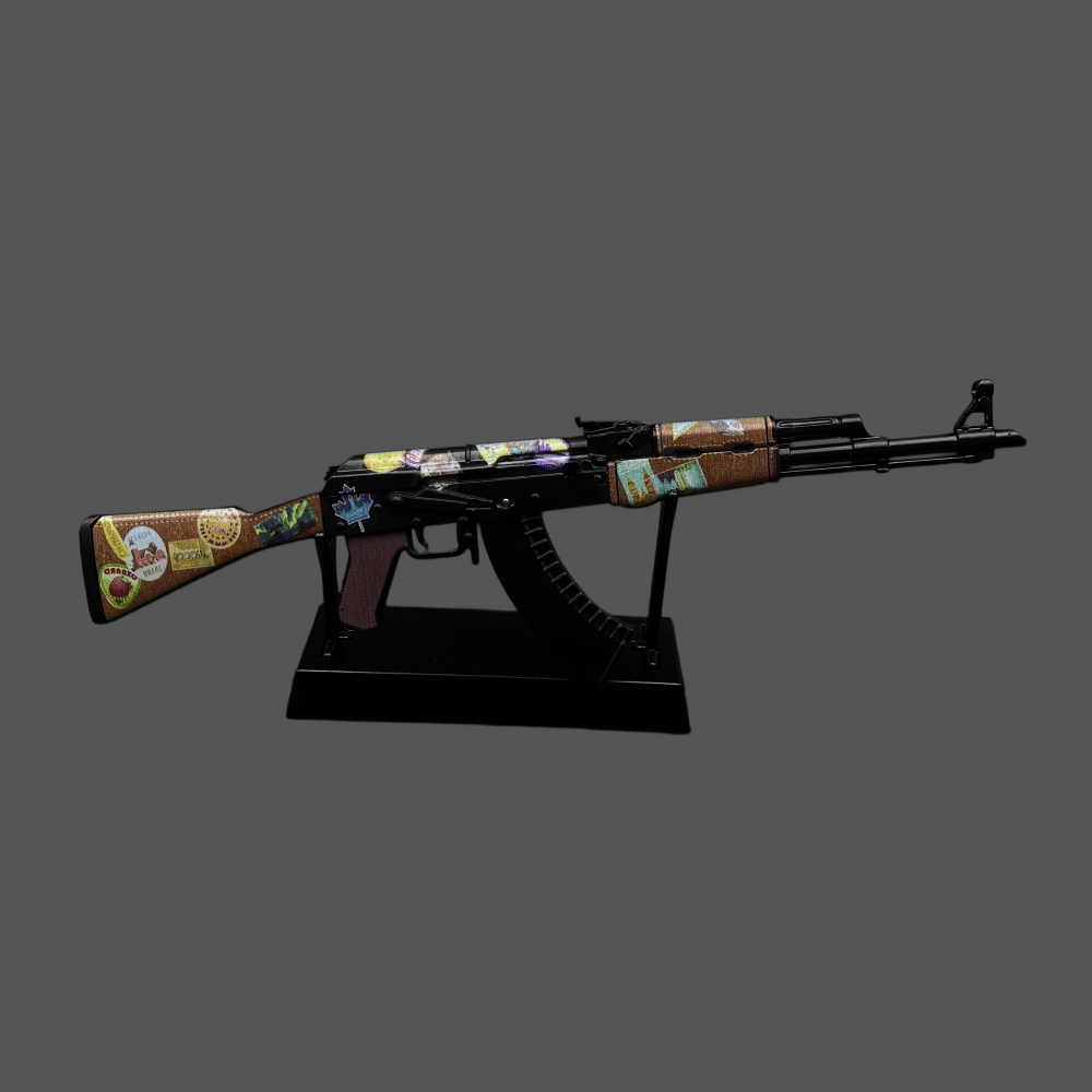 Ultimate CSGO AK-47 Hot Skin Metal Tiny Gun For Collection