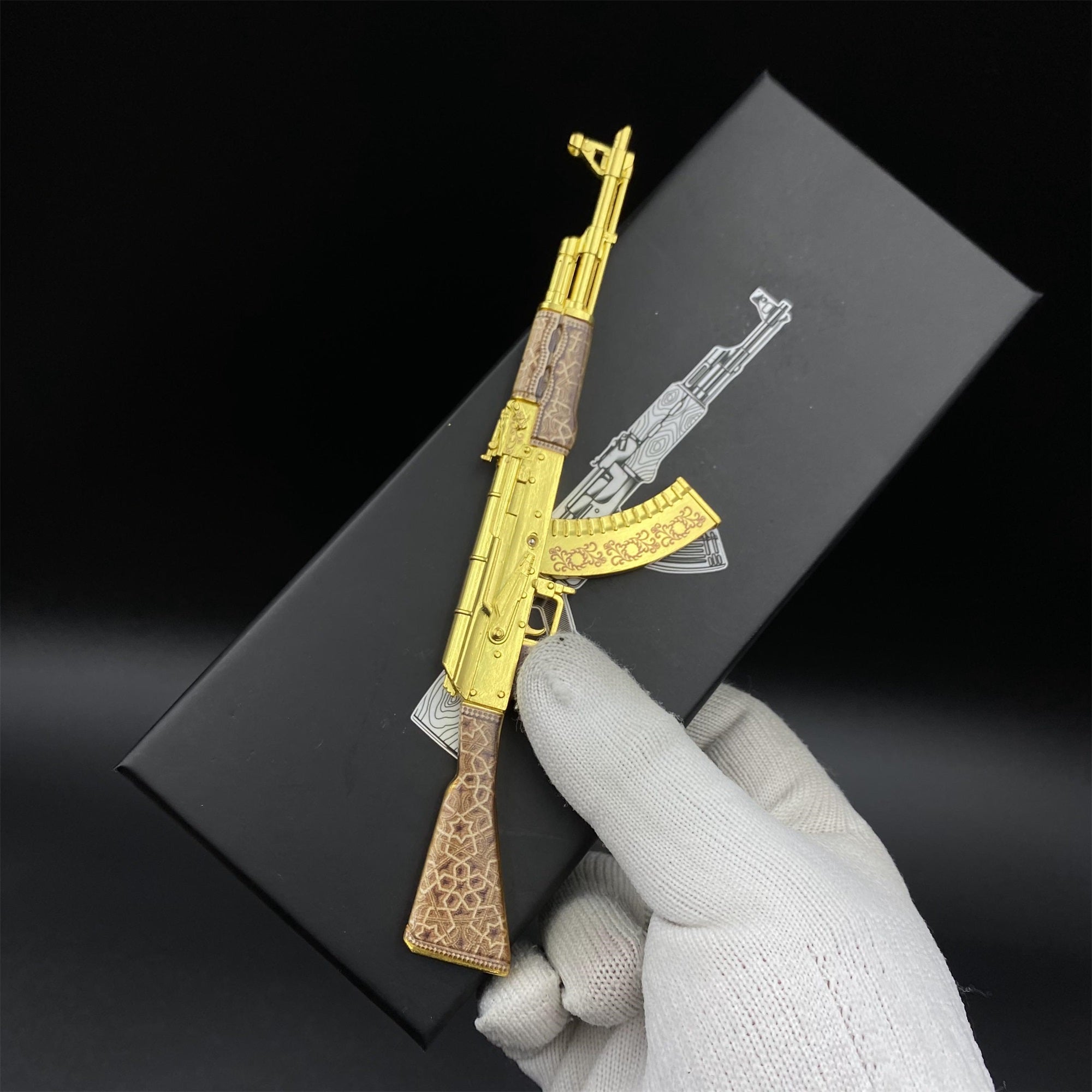 New Hot Skin AK47 Jaguar Neon Revolution Ice Coaled B the Monster Gold Arabesque Crane Flight Miniature