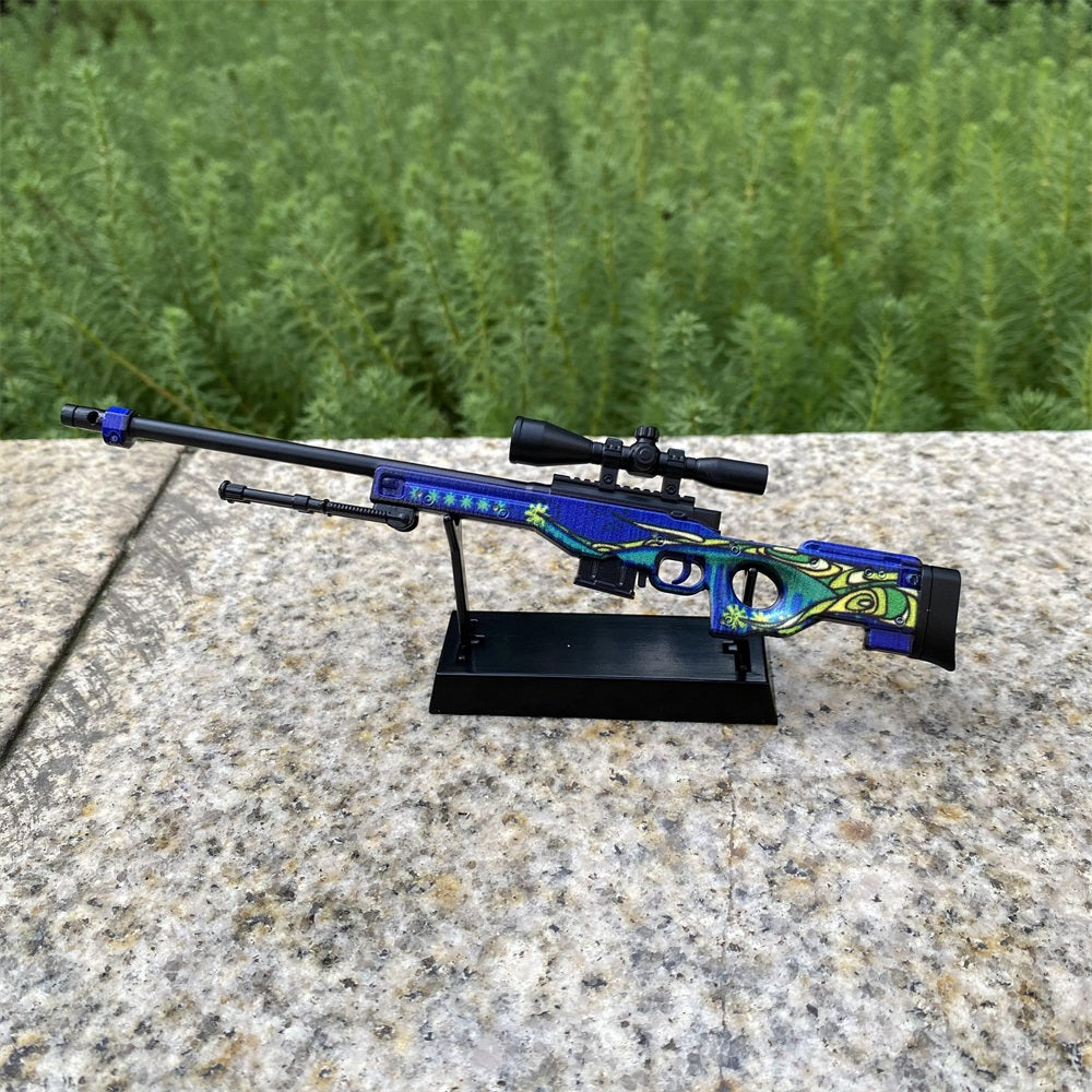 Mini Répliques Métal AWP – Lore, Gungnir, Crakow, Neo-Noir, Medusa & Worm God (CS2)