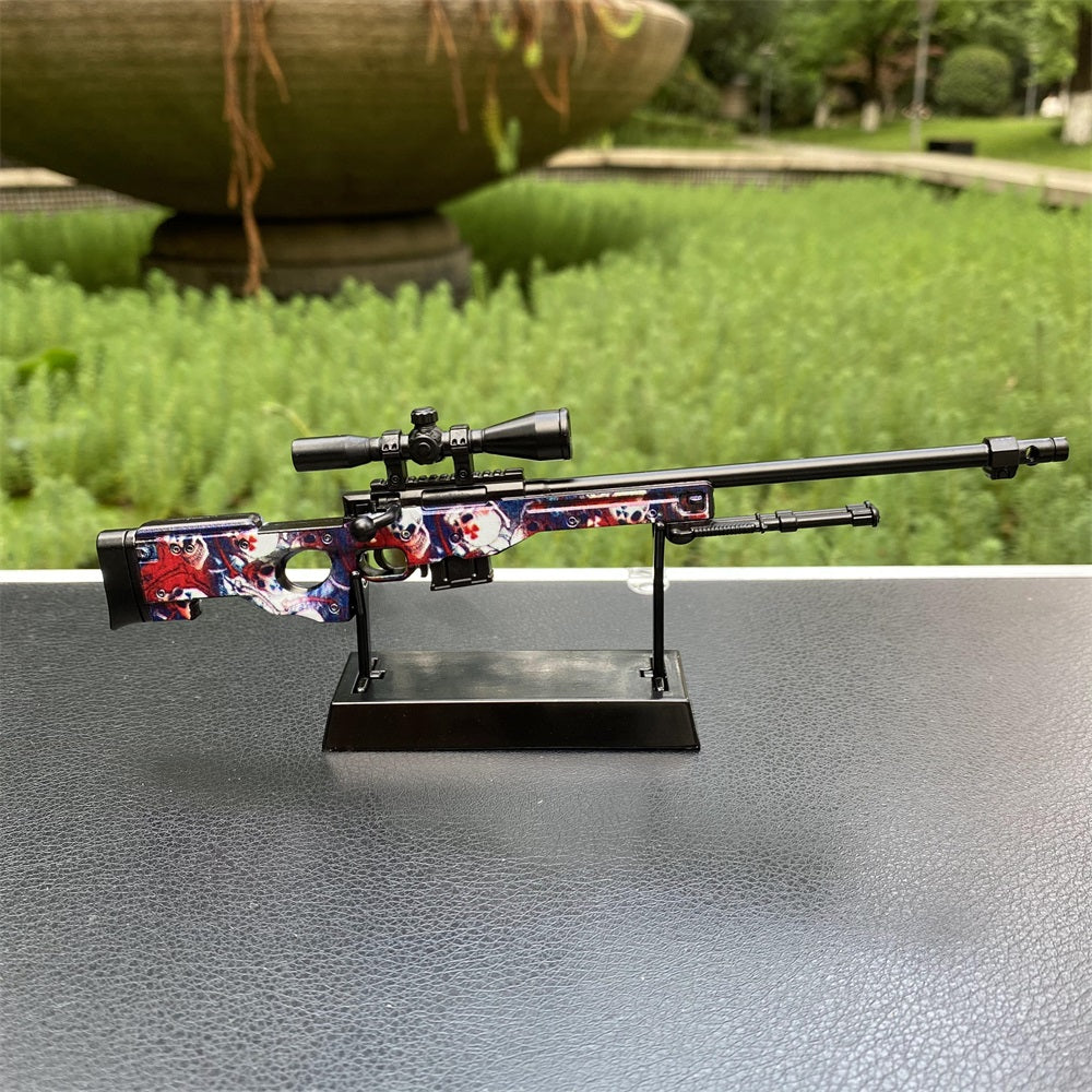 Mini Répliques Métal AWP – Lore, Gungnir, Crakow, Neo-Noir, Medusa & Worm God (CS2)