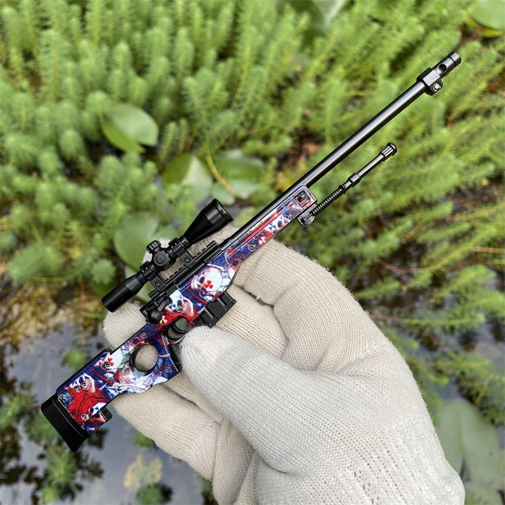 Mini Répliques Métal AWP – Lore, Gungnir, Crakow, Neo-Noir, Medusa & Worm God (CS2)
