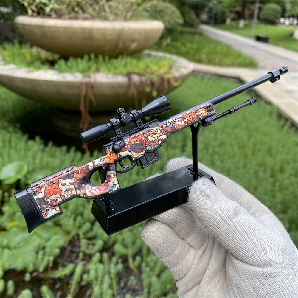 Mini Répliques Métal AWP – Lore, Gungnir, Crakow, Neo-Noir, Medusa & Worm God (CS2)