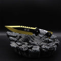 Ego Knife Metal Blunt Blade Safety Cosplay Prop Game Collection