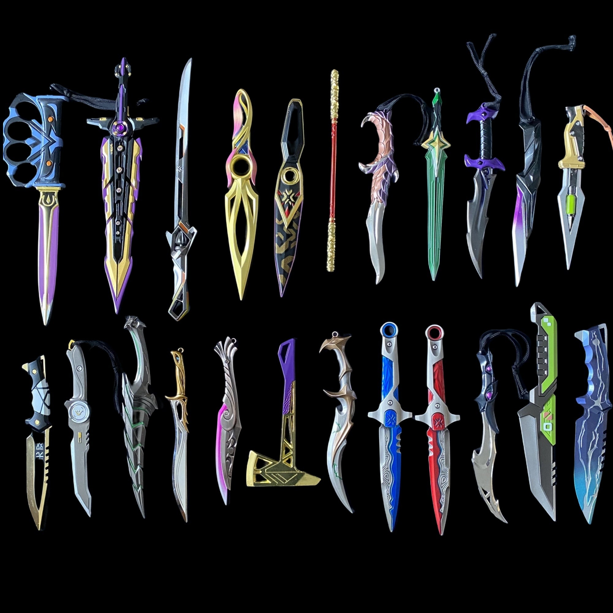 Mini-Scale Val Props Collective Metal Knife Fan Art