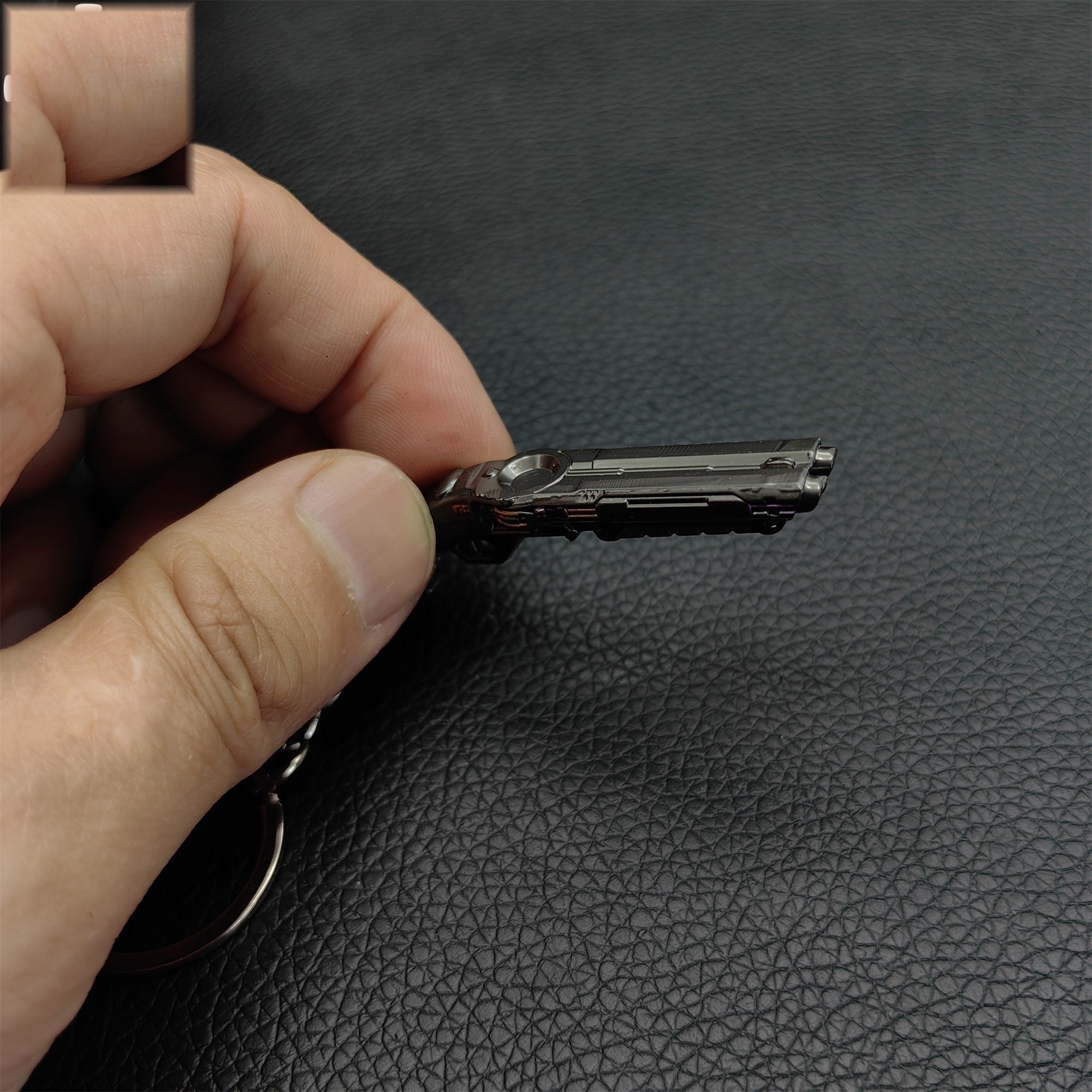 Val Mini Prelude to Chaos Shorty Gun Metal Keychain