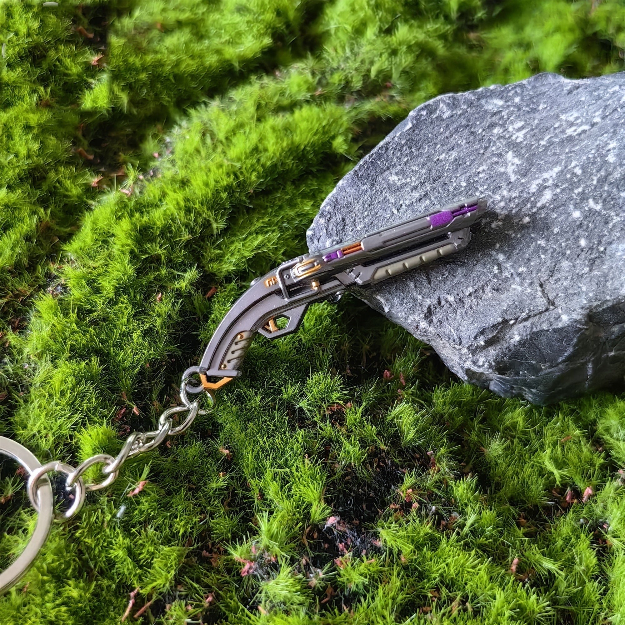 Val Mini Prelude to Chaos Shorty Gun Metal Keychain