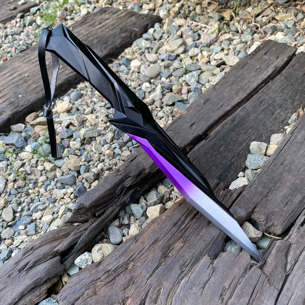 28CM Metal Singularity Knife Purple Replica