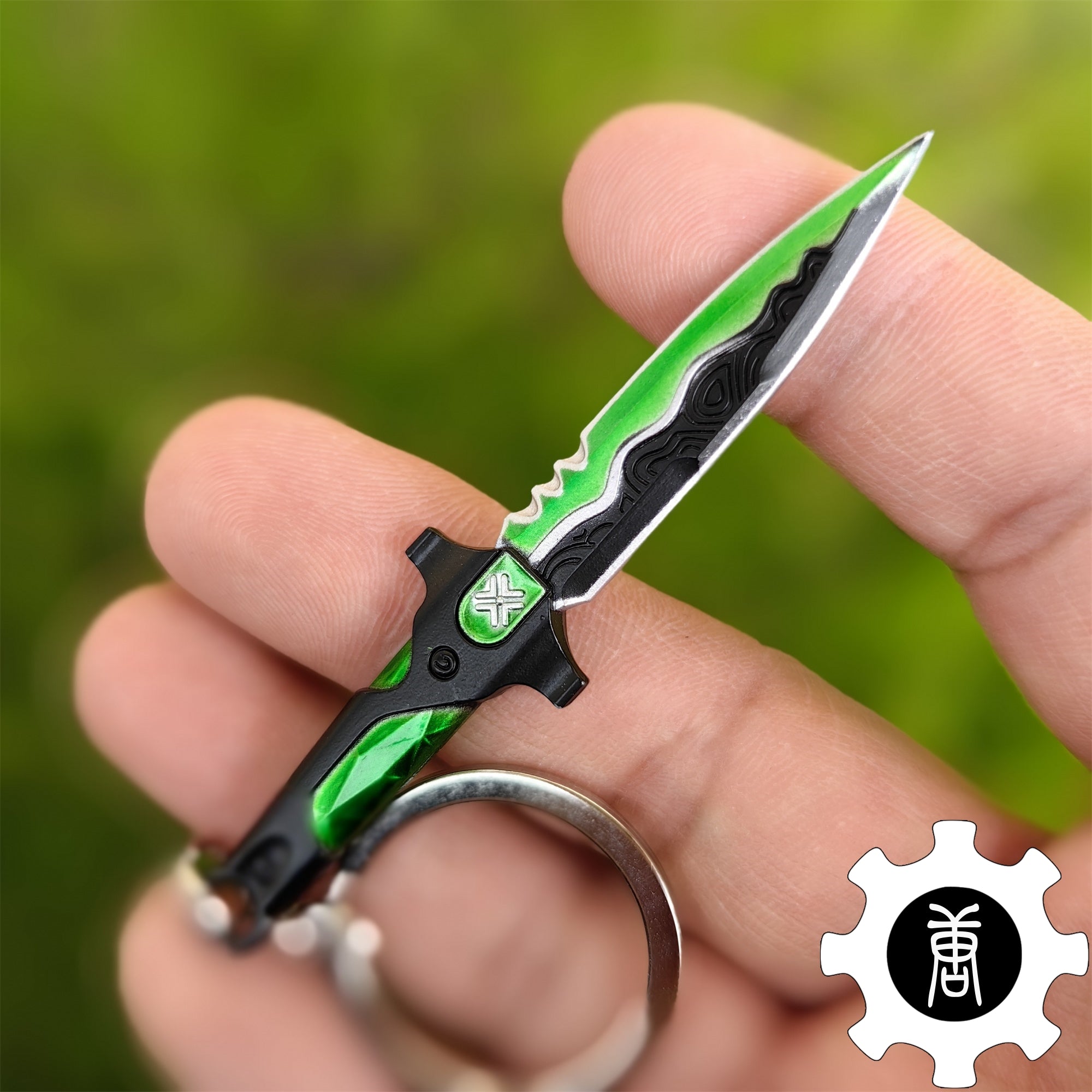 VCT Knife Keychain Backpack Pendant 4 Colors Option