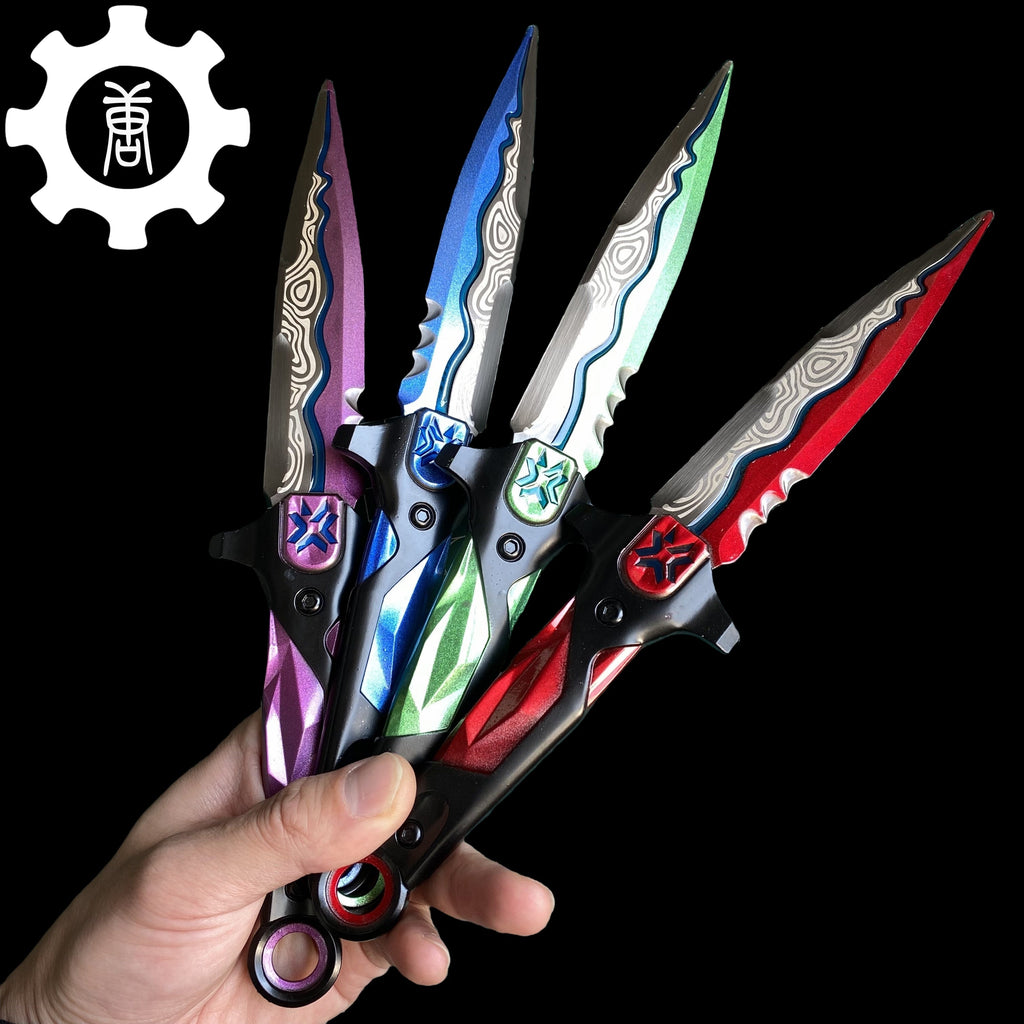 Couteaux Valorant en Métal – Répliques Skins de Collection