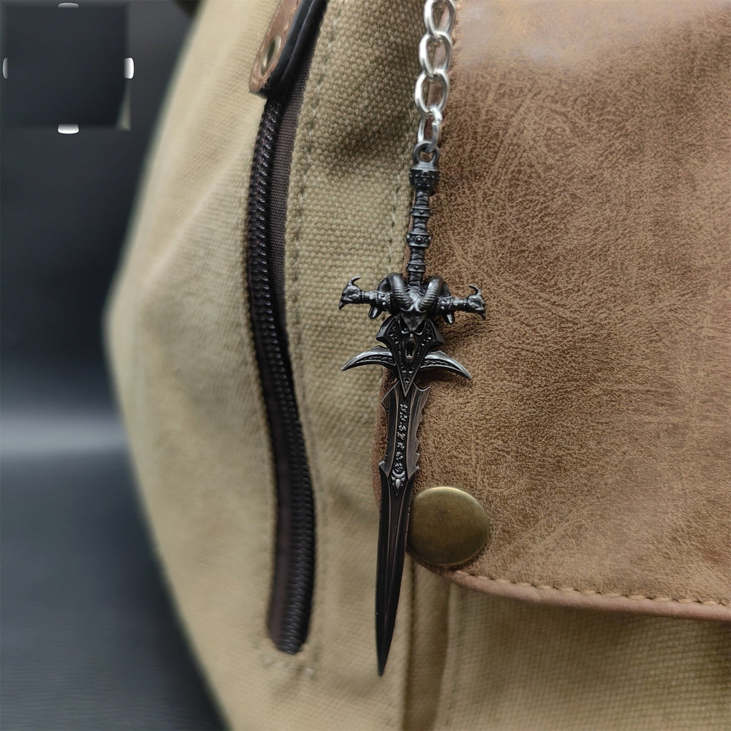WOW Metal Mini Weapons Keychain Pendant 6 In 1 Pack