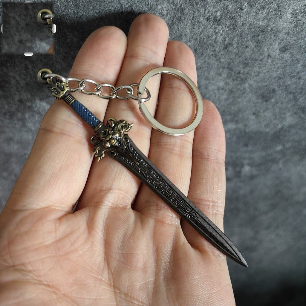 WOW Metal Mini Weapons Keychain Pendant 6 In 1 Pack
