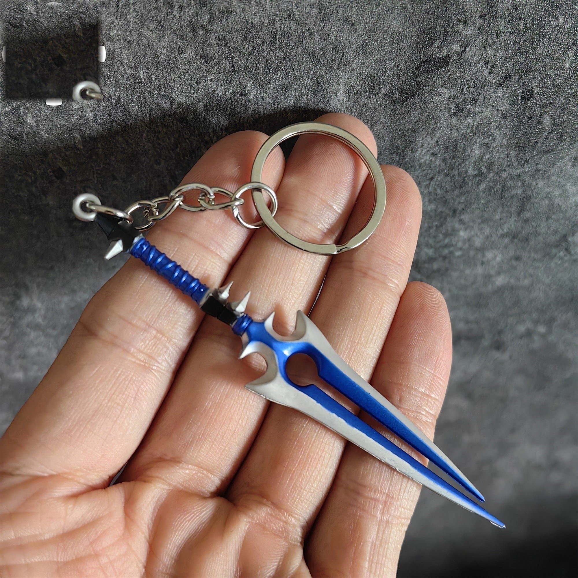 WOW Metal Mini Weapons Keychain Pendant 6 In 1 Pack