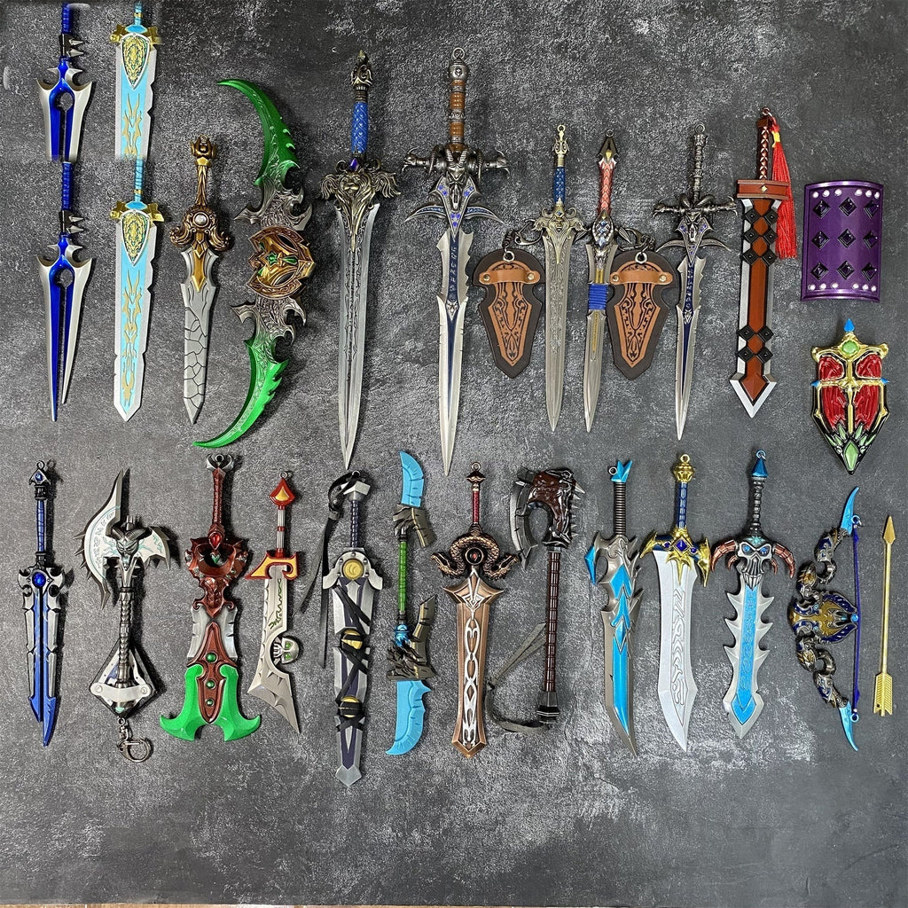 WOW Classical Metal Weapons Collection 24 Options