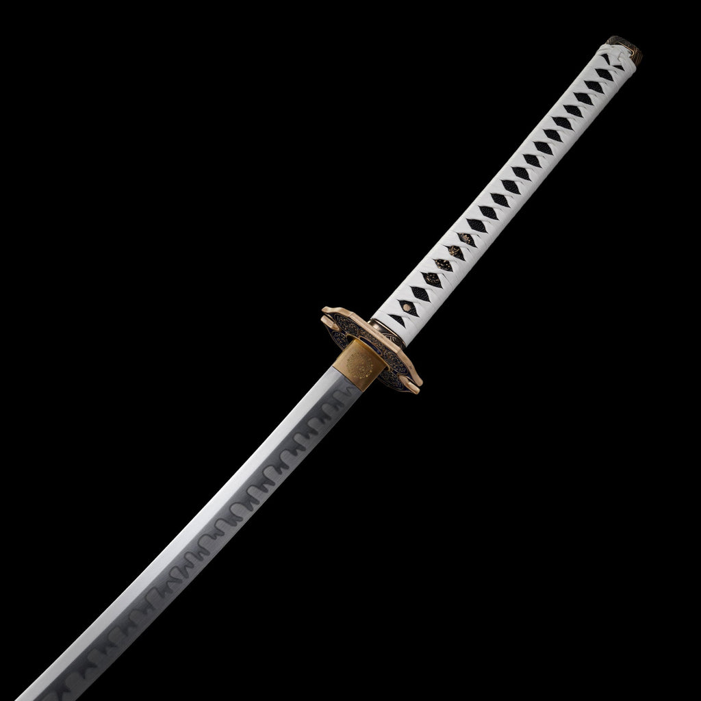 130CM/51.1" DMC5 Yamato Tachi Hand-Forged Manganese Steel Long Samurai Sword For Collection