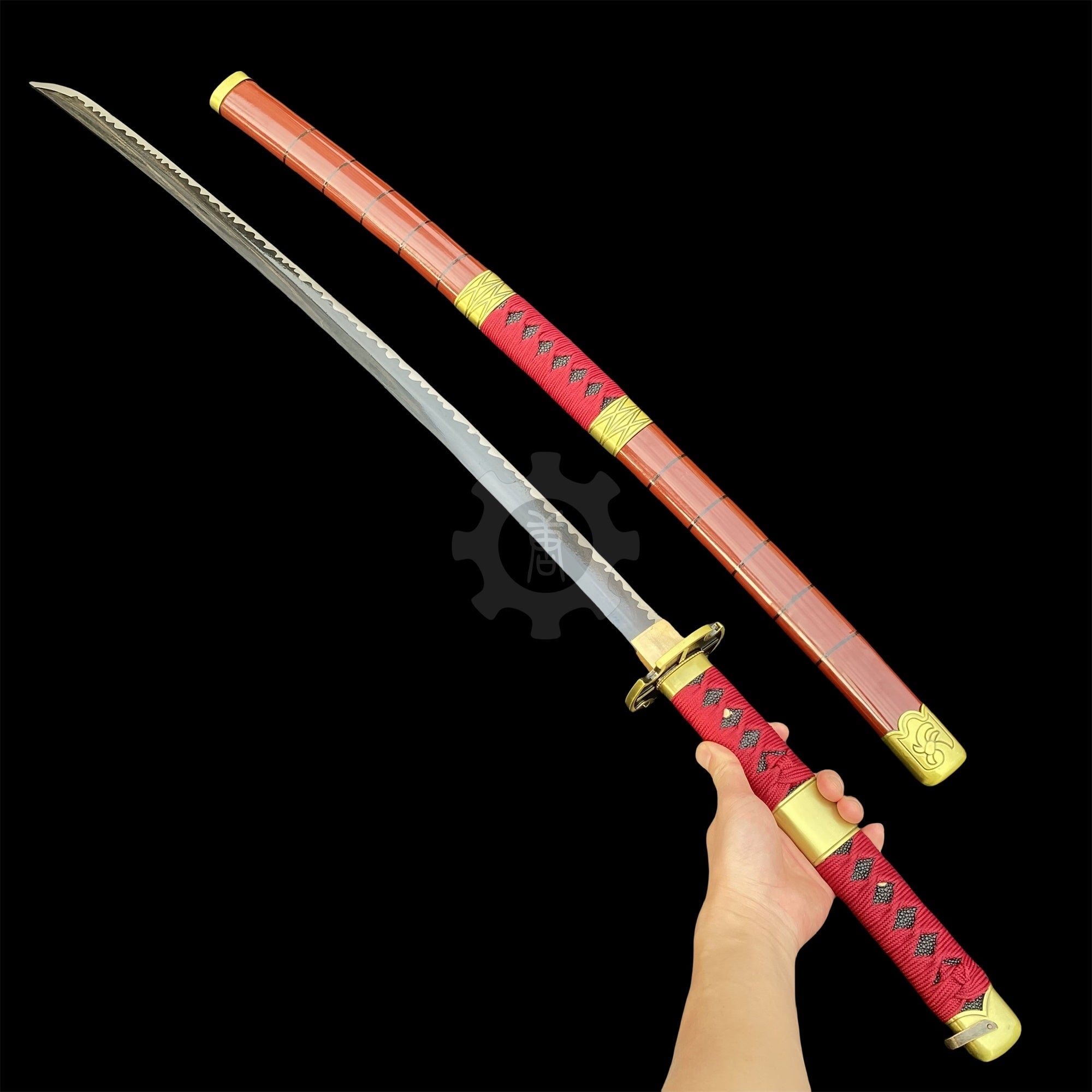 IRL Yubashiri Wado Ichimoji Shusui Enma Sandai Kitetsu Katana Carbon Steel Version